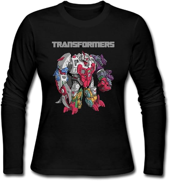 Transformers Shop866 Normal fit Long Sleeve Womens Tshirt Amazon.ca