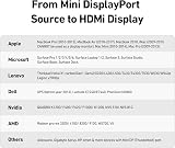 BENFEI Mini DisplayPort to HDMI Adapter Gold Plated Aluminum Shell view 3
