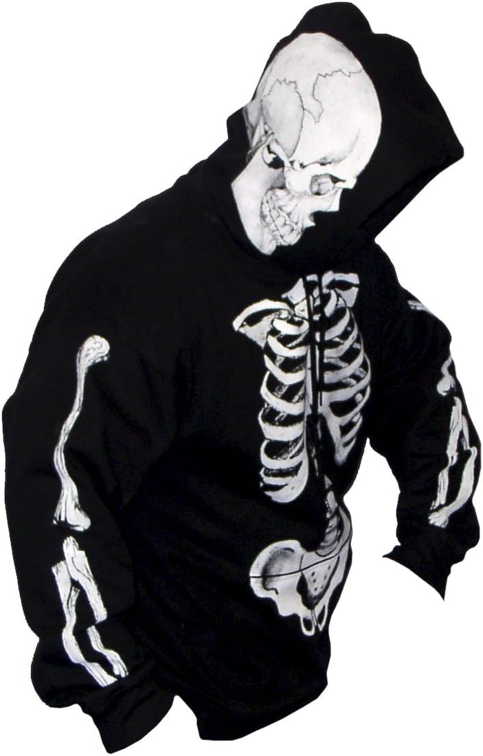 Scorn - The Original Skeleton - Mens Pullover Hoodie