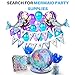 180+ PCS Complete Unicorn Party Supplies & Decorations - Glittery Unicorn Headband | Disposable Tableware Set | 30 Magical Balloons | 24 Pc Unicorn Cupcake Wrappers & Toppers | Party Favors
