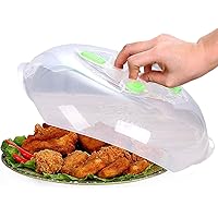 Microwave Splatter Cover,Microwave Plate Cover, Microwave Food Cover Microwave Splatter Guard, Anti-Splatter with Steam…