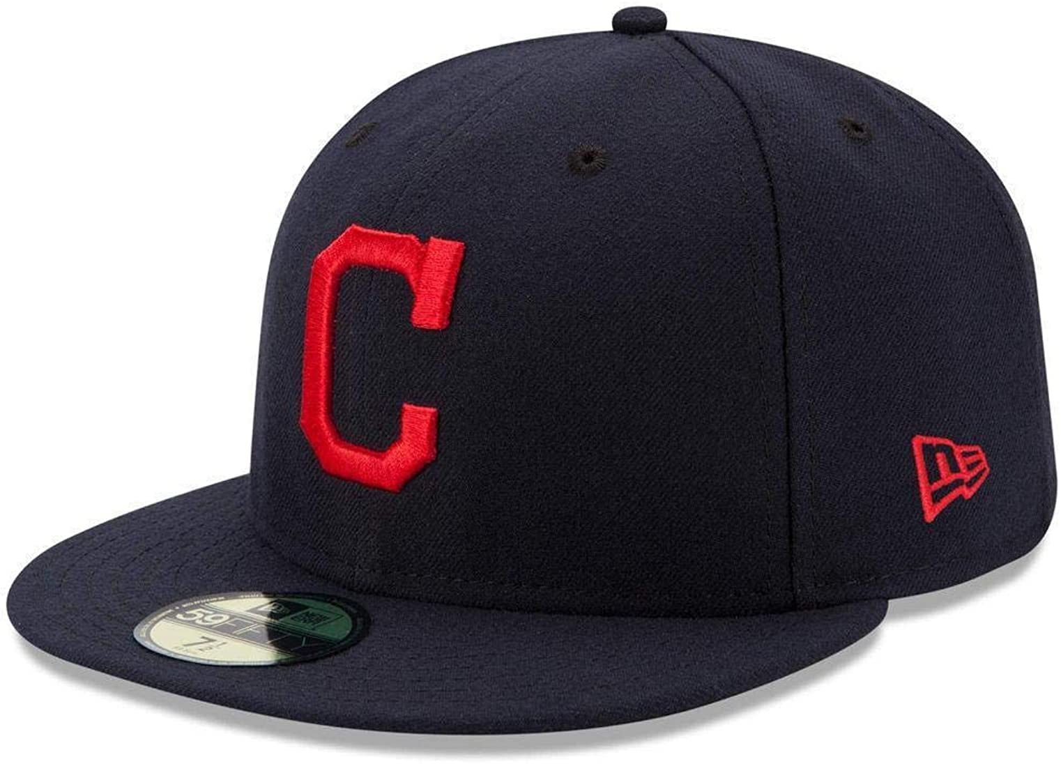 New Era MLB 59FIFTY Team Color Authentic Collection Fitted On Field Game Cap Hat (7 1/4, Cleveland Guardians) Image New Era MLB 59FIFTY Team Color Authentic Collection Fitted On Field Game Cap Hat (7 1/4, Cleveland Guardians) Image