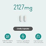 VitaBright Glucosamine Chondroitin MSM with Vitamin C Turmeric 180 Capsules view 2