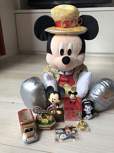 Amazon ミッキーマウス グッズセット ぬいぐるみ ミニフィギュア トミカ ディズニーランド ツムツム 金コス 蒸気線ウィリー 303 ぬいぐるみ ホビー