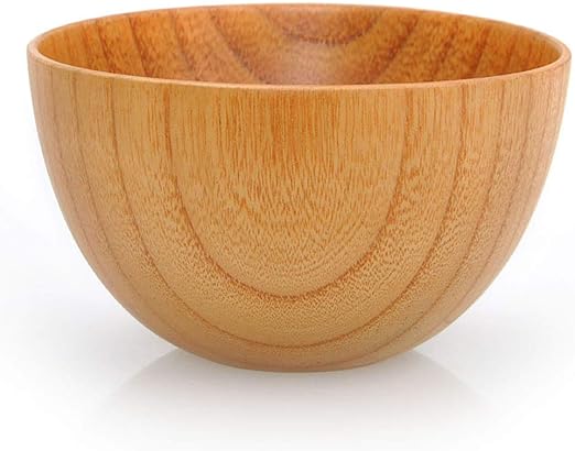 Buy 3 Pack Wooden Rice Miso Soup Bowl Online At Low Prices In India Amazon In