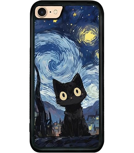 Apple - iPhone7 ブラックネコさん専用 Amazon.com: Black Cute