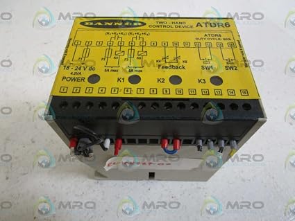 Banner Atdr6 Two Hand Control Device Relay Amazon Com