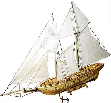 DIY Sailing Ship Model Kits, Wooden 