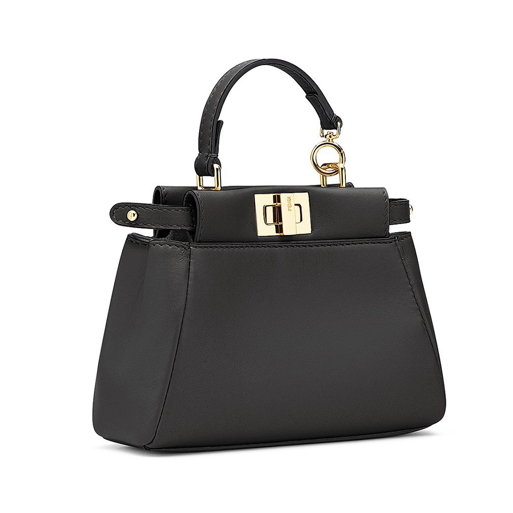 fendi micro peekaboo black