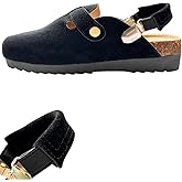 BitsFans Elastic Shoe Straps for Birkenstock, Heel Straps for Clogs Mule Sandals, Shoe Bands for Platform Slippers Slides Accessories, No Shoes