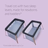 Maxi-Cosi Iris2 2-in-1 Travel Cot Baby Bed 0-3 Years Graphite view 2