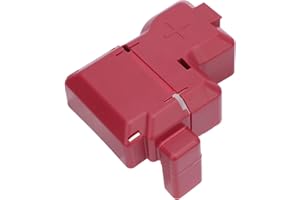 Tbest Coque de protection pour borne de batterie en ABS durable résistant aux chocs et aux rayures pour Altima Maxima Pathfin