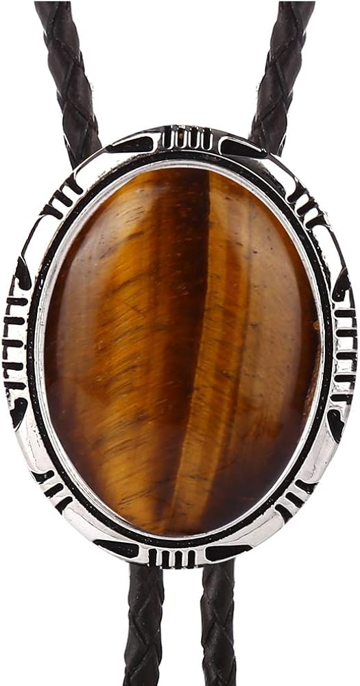 Bolo-Krawatte Herren Leder - Western Krawatte Cowboy Schmuck