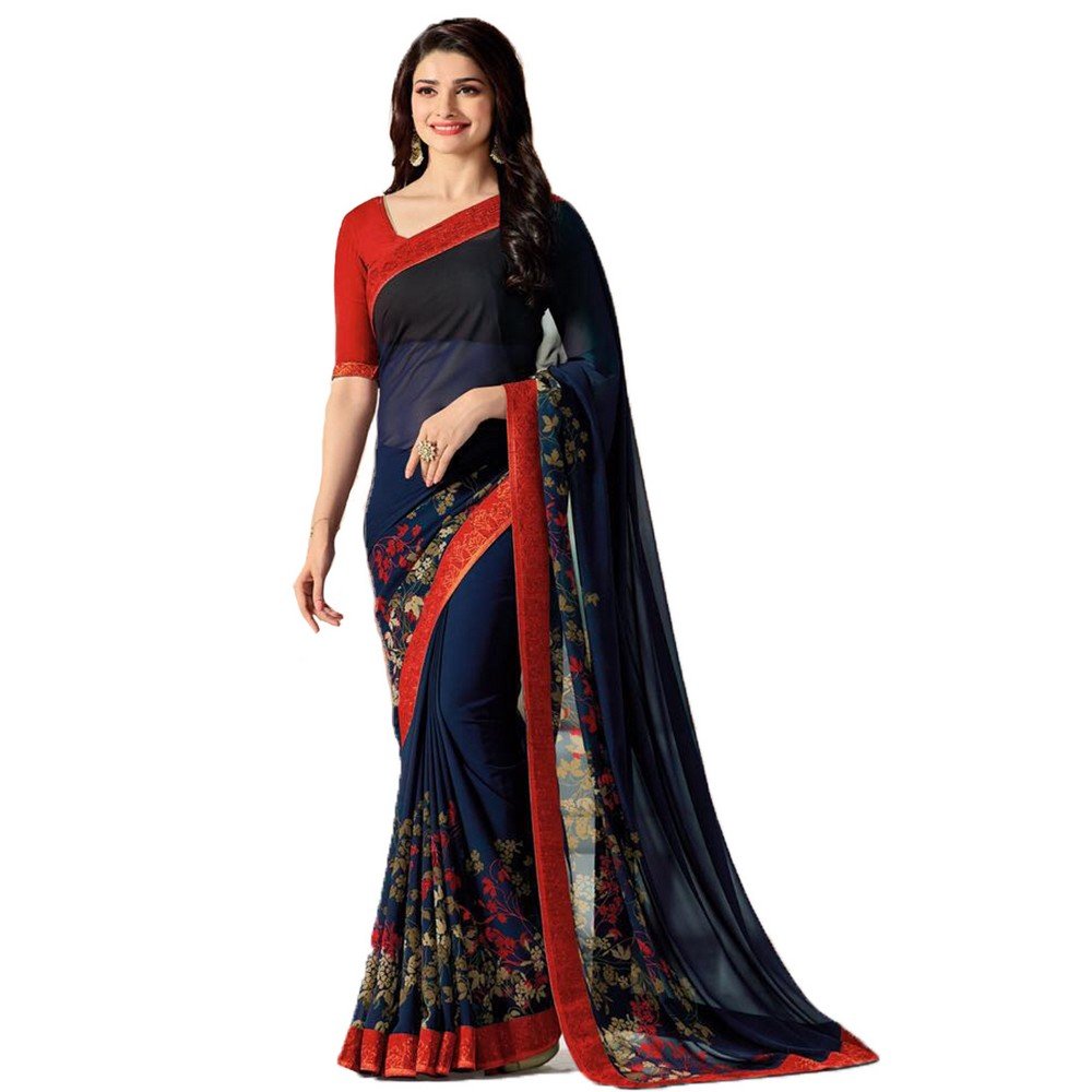 mantra party wear saree
