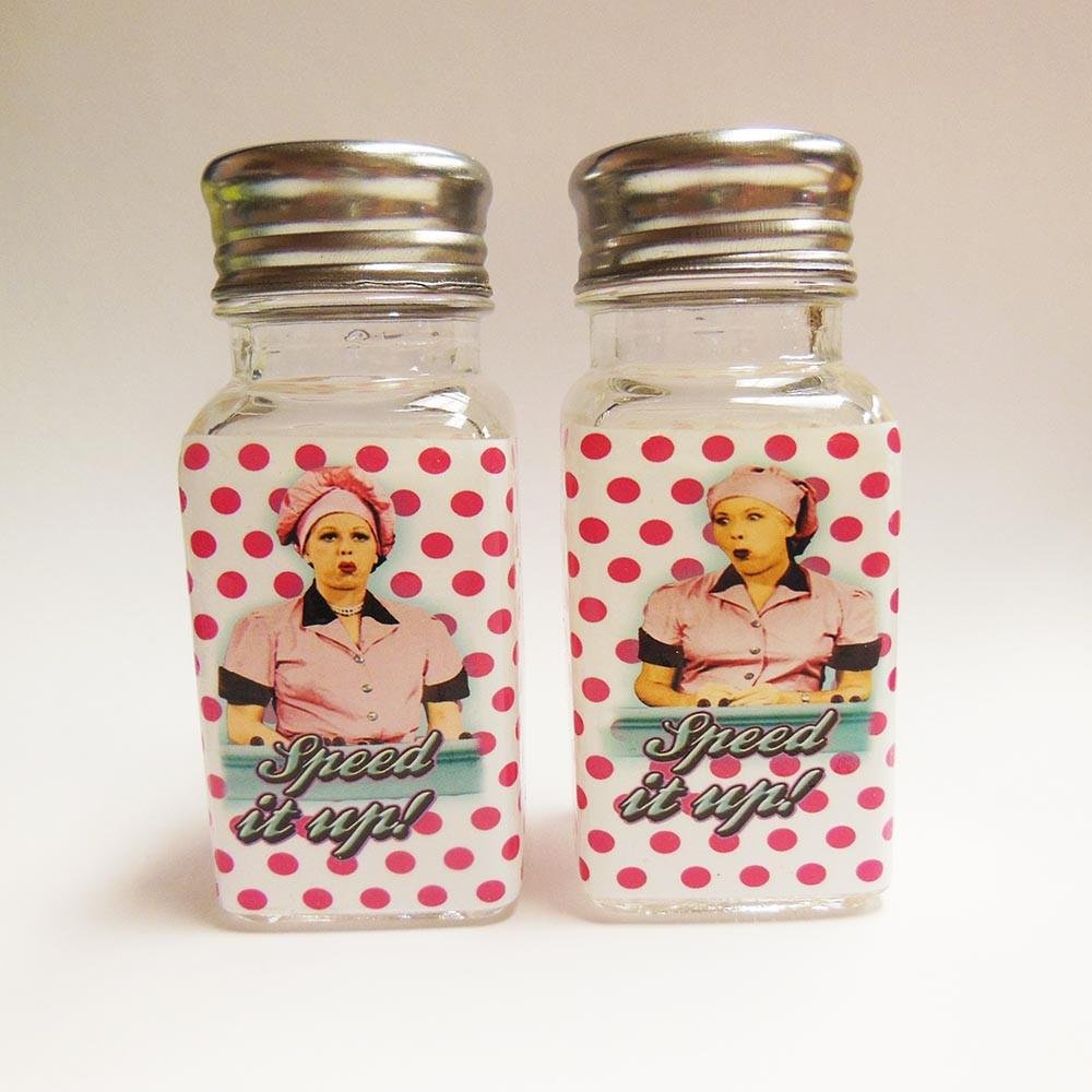 I Love Lucy Salt & Pepper Chocolate Polka Dots