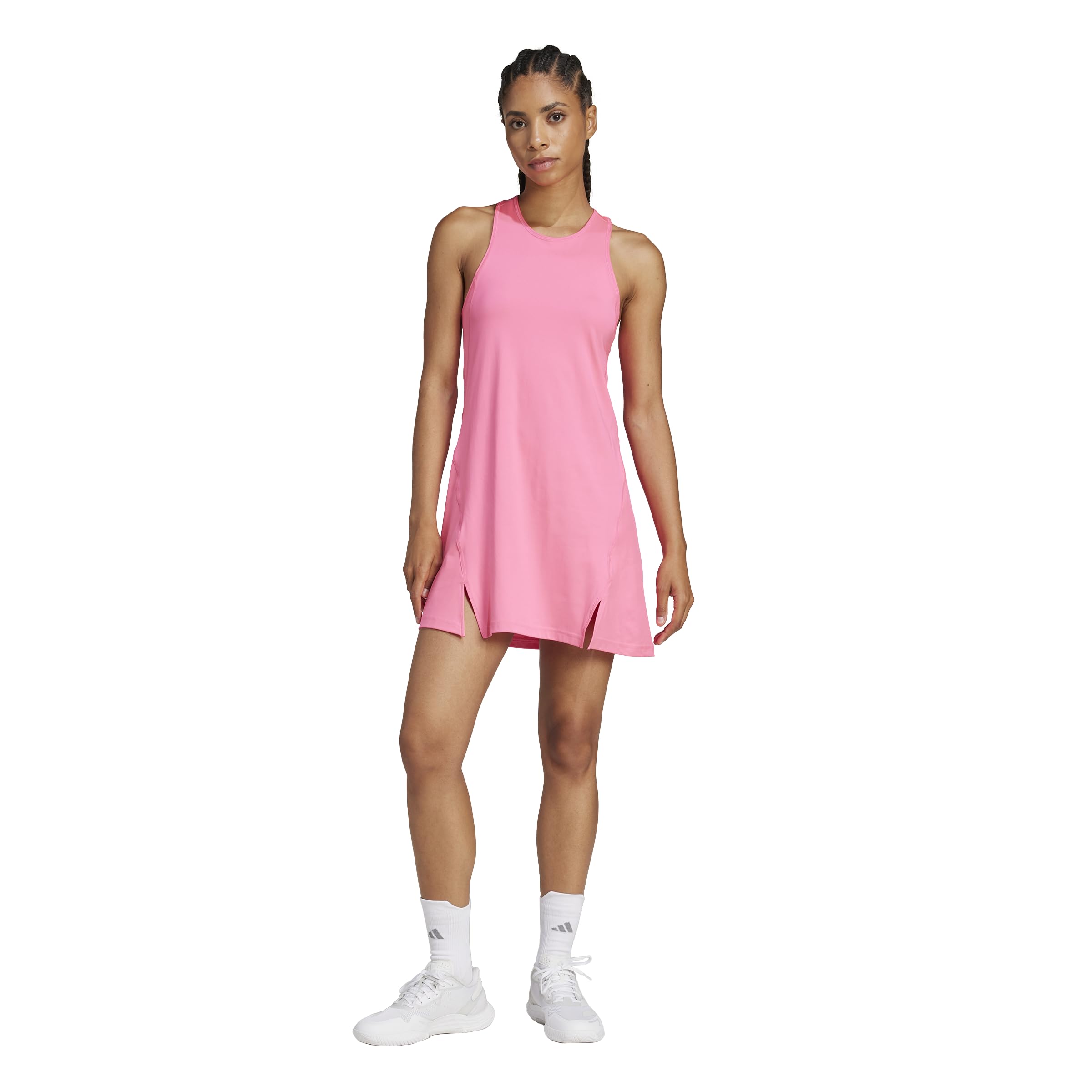 Photo 1 of adidas Women's Club Tennis Climacool Dress, Lucid Pink