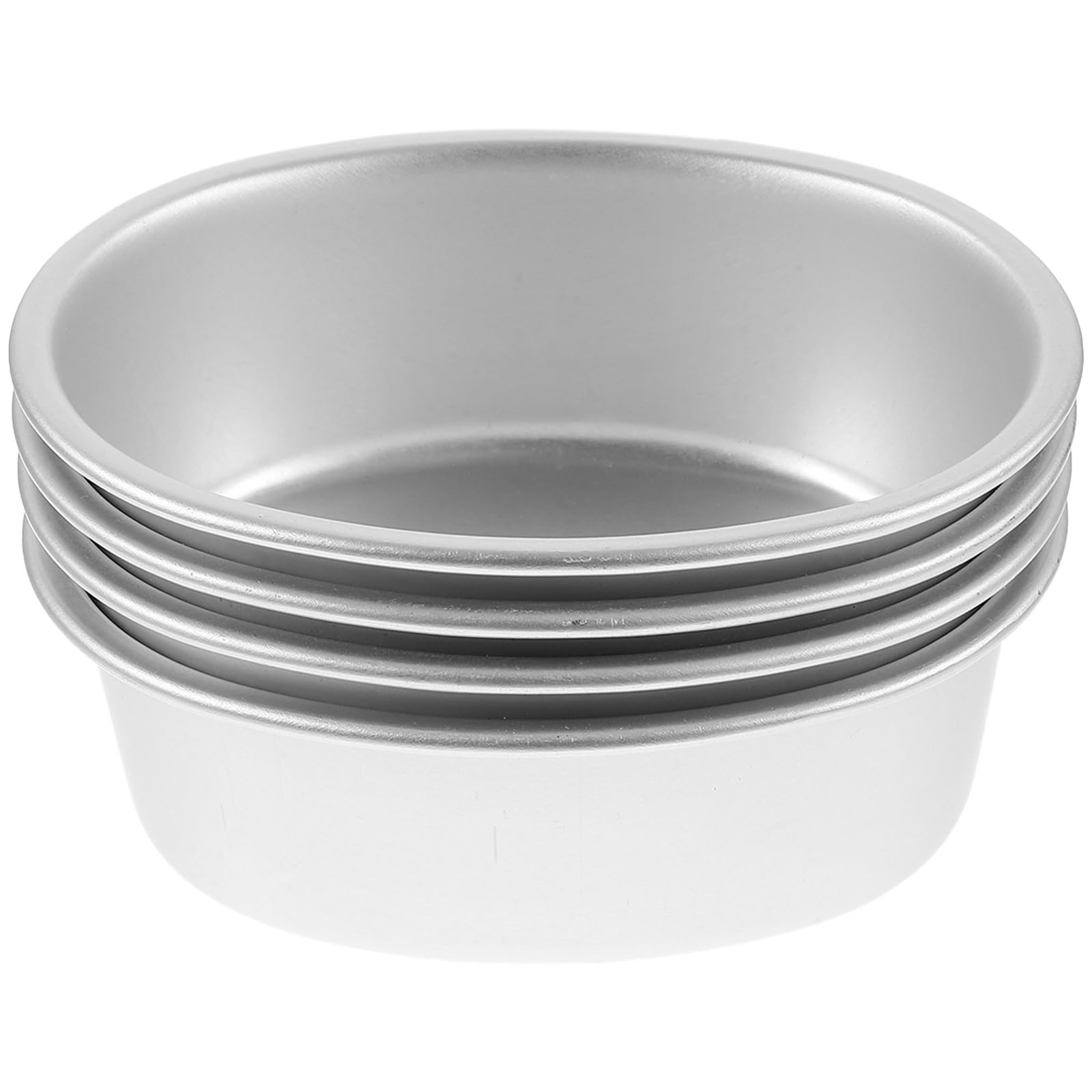 MAGICLULU 4pcs Oval Cake Mold Flan Molder Metal Cake Pan Oval Pans Cheese Tin Baking Small Small Baking s Metal Molds Muffin Aluminum Alloy Toast Paper Cup D04