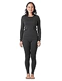 LAPASA Womens 100% Merino Wool Base Layer Set
