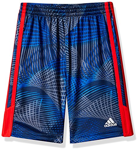 adidas Boys' Little Active Mesh Short (DISC), Blue