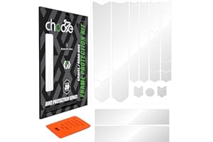 CNCLOL CNC Road/Gravel Bike Frame Protection kit,20Pcs Total Bike Frame Protector Sticker-Frame Guard Tape Wrap Film for Top/Down Tube,Seatstays,Chainstay,Cable Wear,Protects Bike from Scratches and Dings.