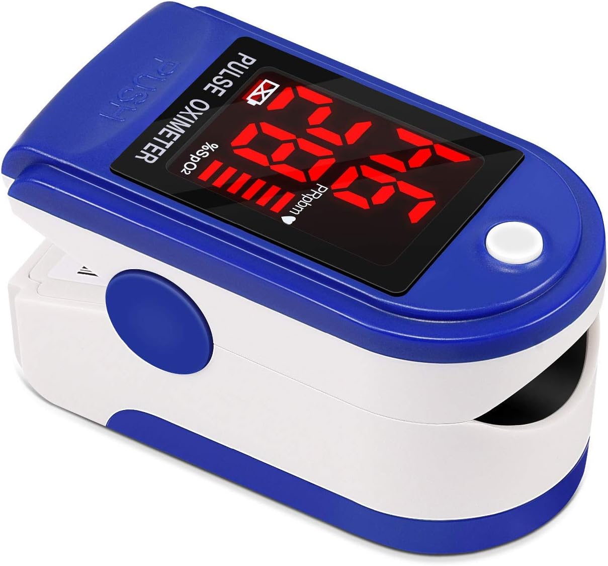 Pulse Oximeter,Oxygen Saturation Monitor Spo2 Fingertip Pulse Oximeter Adult and Child with Omnidirectional OLED Display