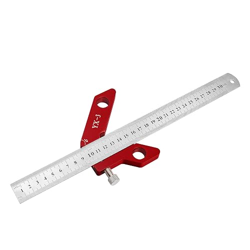 DDWT YX-3 Center Finder Woodworking Square Center Scribe 45 90 Degrees ...