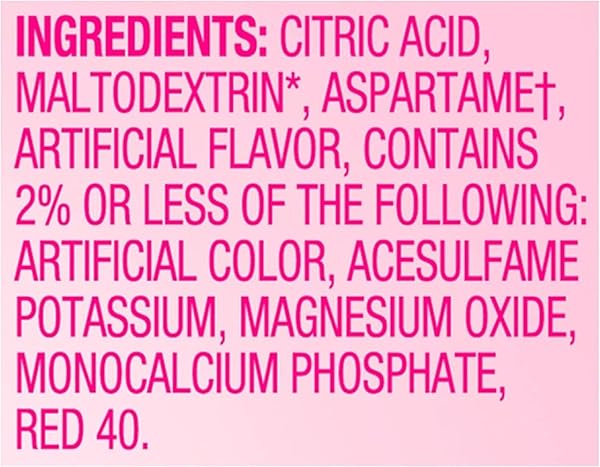 STARBURST SINGLES TO GO POWDERED DRINK MIX, STRAWBERRY, 1 BOX WITH 6 PACKETS – 6 TOTAL SERVINGS