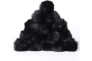 MIUPOO Craft Pom Pom Balls,Large Black Poms Costume Accessory, Pom pom Balls for Arts and DIY Creative Crafts Decorations,Black,3 Inches,20 Pieces.