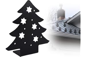 25 Pack Standing Seam Snow Guards for Metal Roofs with Seal Gaskets & Screws, Metal Roof Snow Stops, Crush Ice to Prevent Acc