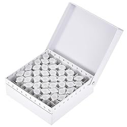 uxcell Centrifuge Tube Freezer Storage Box 100-Well