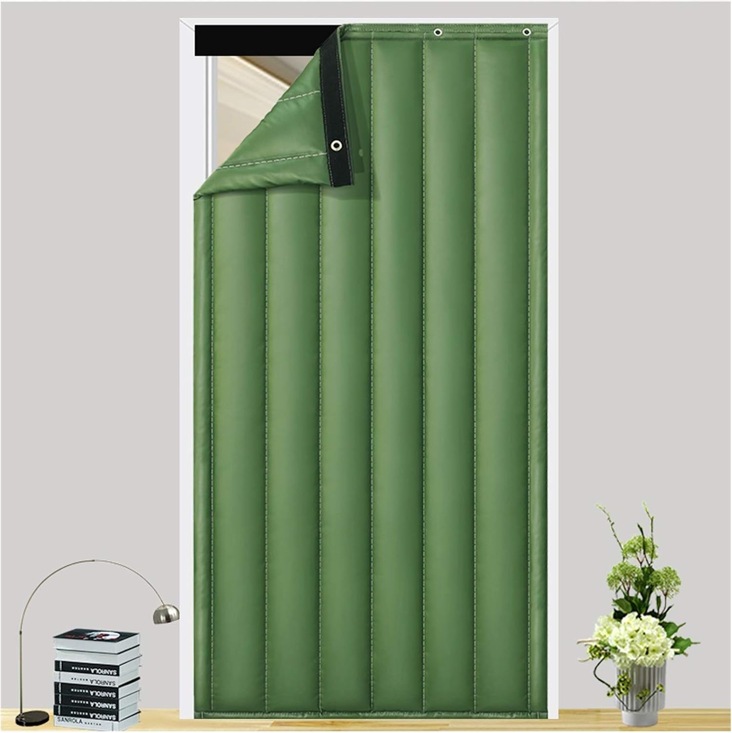 Thermal Door Curtains, Weatherproof Insulated Door Panel Soundproof for
