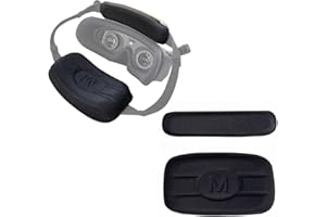HESUPY Head Cushion Forehead Foam Pad for DJI Goggles 3, Sponge Soft Brace Kit Forehead and Back of The Headrests Pillow Cushions Protective Cover Modification Comfortable Protection Accessories
