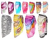Ayliss Womens Swimwear Chiffon Cover up Beach Sarong Pareo Bikini Swimsuit Wrap