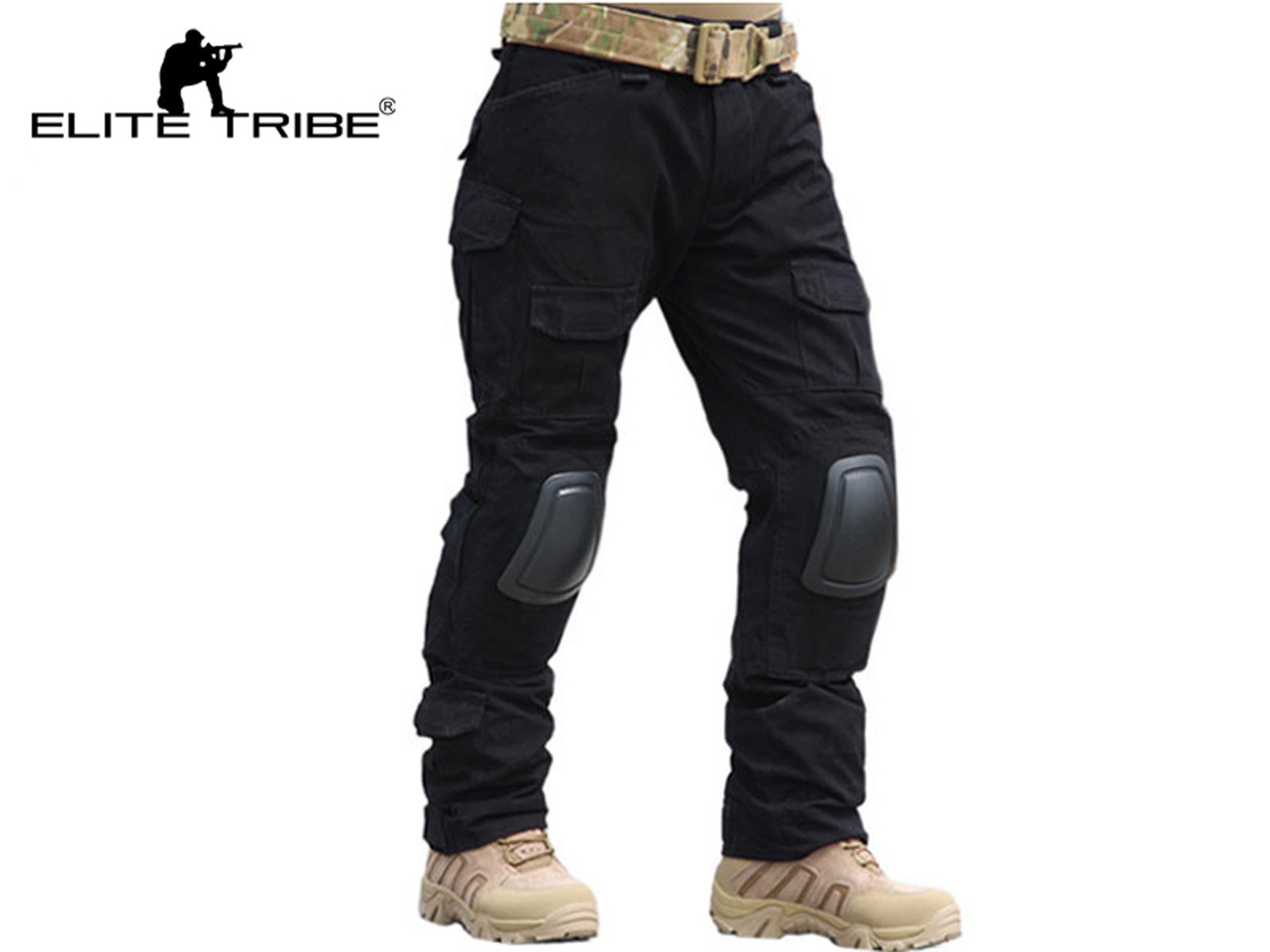Buy Elite Tribe Airsoft Hunting Pants Combat Gen2 Pants with Knee Pads