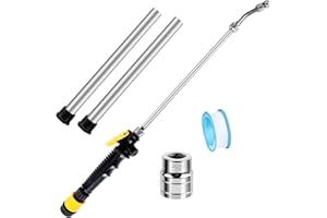 XINGZUAN 5 Pack RV Water Heater Anode Rod & Flush Wand Kit with Hex Wrench Socket – 9.25"L x 3/4" NPT Aluminum Anode Rod for Suburban & Mor-Flo – Extend RV Tank Life