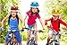 Basecamp Kids Bike Helmet CPC Certified Children Skating Riding a Scooter Helmet Boys and Girls Safe Protective Helmets Crocodile Helmet Kids Scooter Helmet (Dinosaur Green)