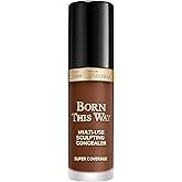 Too Faced Born This Way Super Coverage Multi-Use Concealer | Full Coverage, Non-Comedogenic, Oil Free + Long Lasting Concealer | Hyaluronic Acid, Coconut Water + Alpine Rose