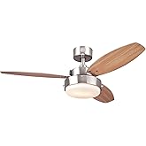 Westinghouse 7221600 Alloy Ceiling Fan, 42 Inch