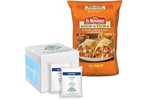 Salutem Vita - El Monterey Signature Chicken, Cheese & Rice Chimichangas, 54 oz, 12 Count (Frozen)