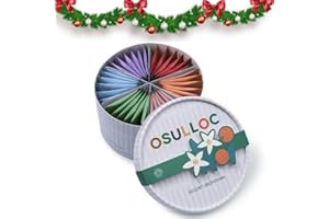 OSULLOC For:rest Tea Box (36 Count, 6 Types x 6ea,) Exquisite & Unique Gift idea For Tea Lover, Variety Gift Box Sampler, 6 Unique Blended tea from Jeju Island