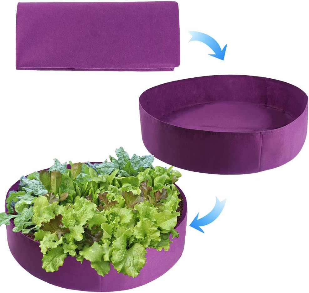 Fabric Raised Garden Bed,WDDH Planter Raised Beds Fabric Raised Garden