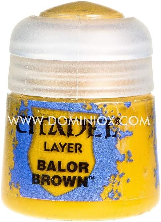 Games Workshop Citadel Layer: Balor Brown, Medium