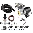 maXpeedingrods 28146 12V Electric Vacuum Pump Kit, Brake Booster Vacuum Pump, 18" to 22" Electrical Vacuum Pump for Brake, w/Installation Kit
