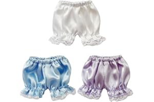 niannyyhouse 15cm 20cm Plush Doll Clothes Shorts Lace Bottoms Dolls Dressup (A1-20cm)