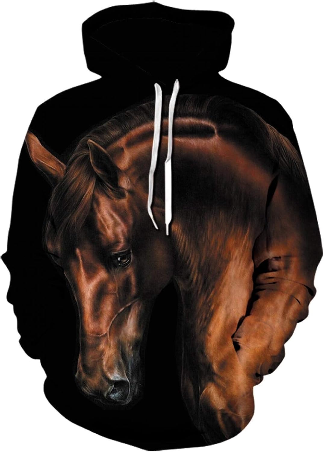 Sweat à Capuche à Manches Longues Pour Filles Avec Imprimé Lettre Et Fermeture Clair Avec Poche Avant