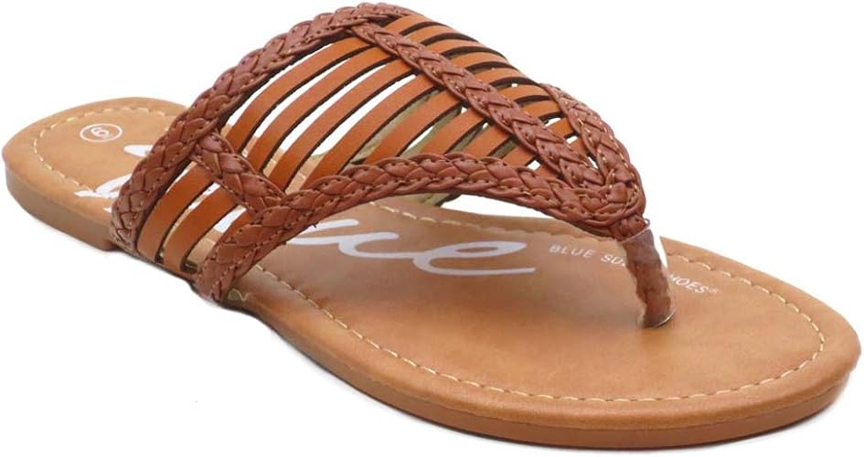 blue suede shoes flip flops