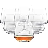 ZWIESEL GLAS Pure Whiskey Glass (Set of 6), Tumblers for Whiskey, Dishwasher-Safe Tritan Crystal Glasses, Made in Germany (13 Ounce)