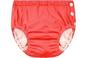 Infant Baby Toddler Reusable Swim Diapers Washable Swim Diapers Adjustable Size and Side Snap Buttons for Toddler