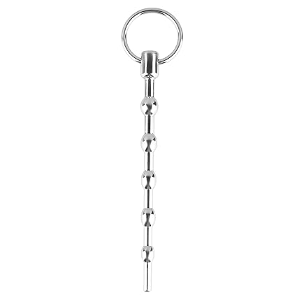 Beauty7 Edelstahl Sounding Penis Stick mit Penisring Penis Plug Harnröhren Dilator Männer Masturbation Sex Spielzeug - 009