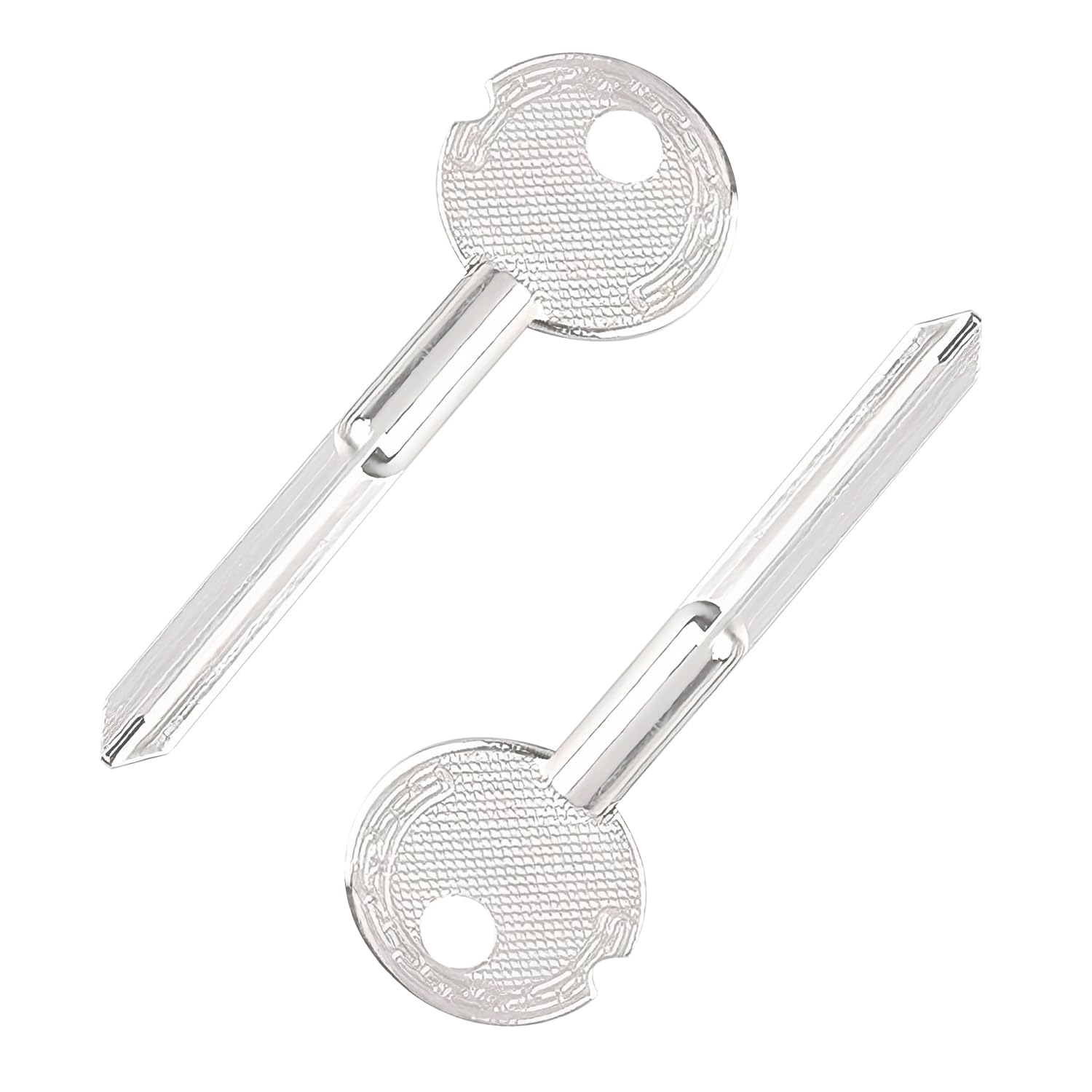 Ctyjia 2 PCS Door Security Rack Bolt Key, Window Key, Lock Bolt Key for Doors and Windows Locks, Key Length 77mm